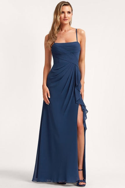 Robe Chic Longue Verte Raffinée