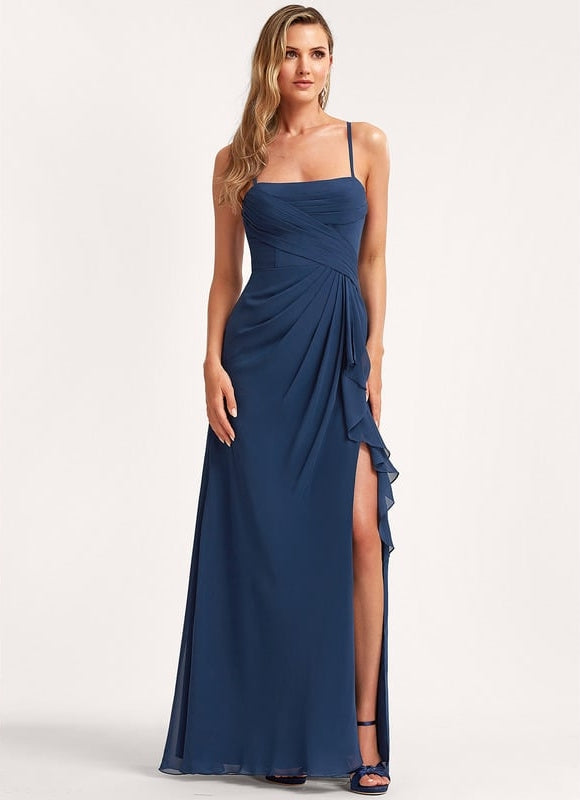 Robe Chic Longue Verte Raffinée