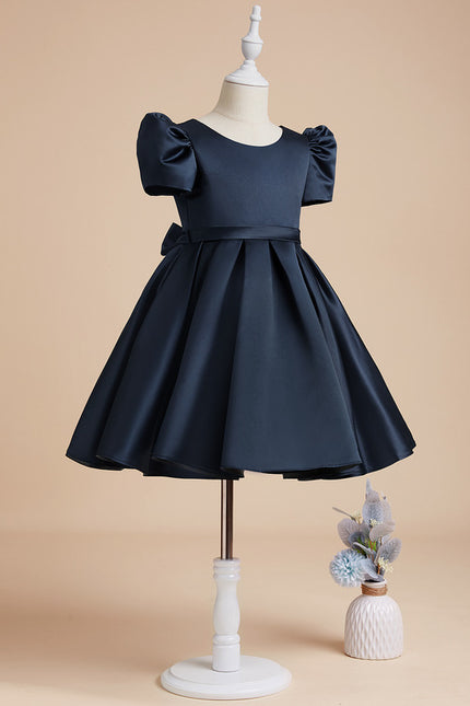 Robe Chic Satin Étoile Enfant - gallery 1