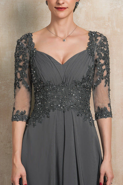 Robe Chic Élégance Plissée Perlée - gallery 6