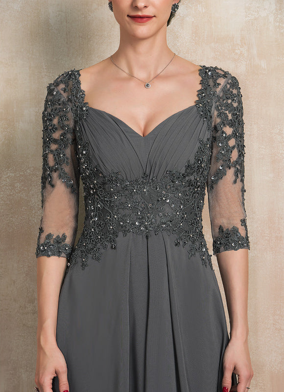 Robe Chic Élégance Plissée Perlée - gallery 6