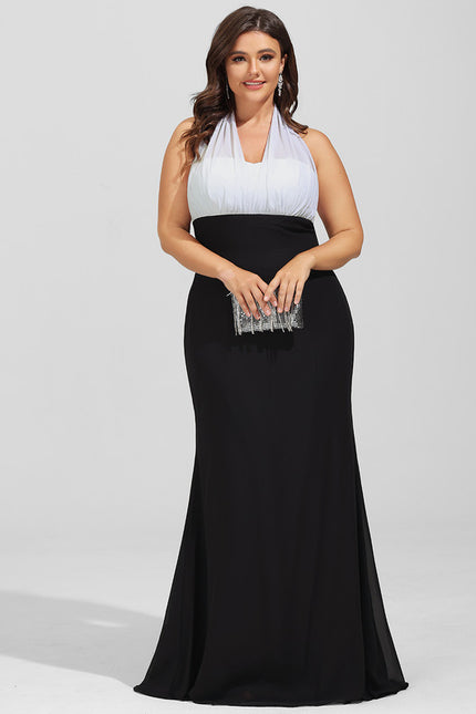 Robe Chic Bicolore Élégante - gallery 4