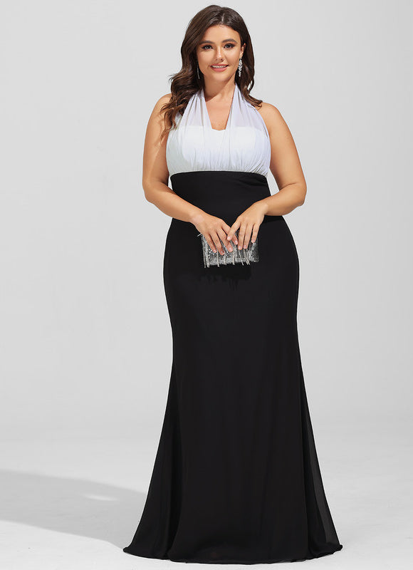 Robe Chic Bicolore Élégante - gallery 4