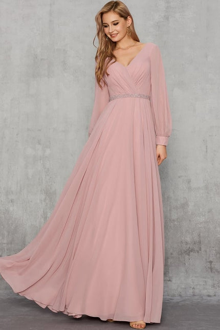 Robe En Soie Chic Pour Mariage - gallery 1