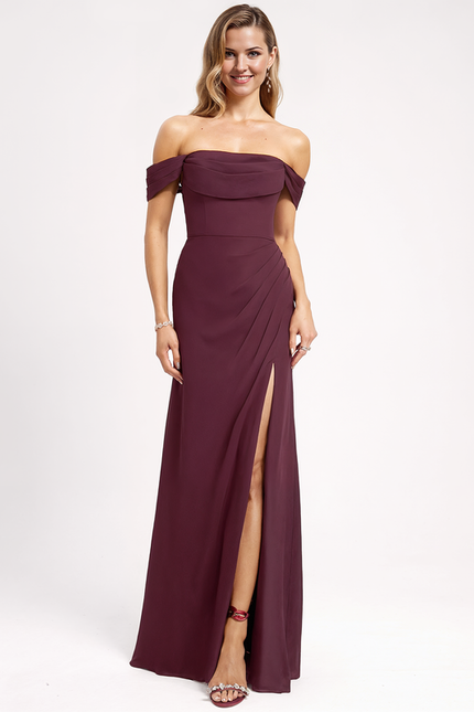 Robe Chic Violet Élégant