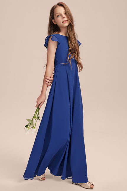 Robe Chic Aérienne Bleuâtre - gallery 3