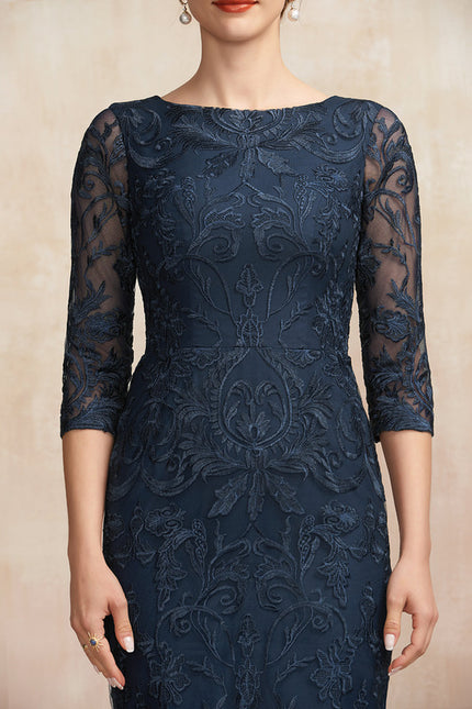 Robe Chic Cocktail Dentelle - gallery 6