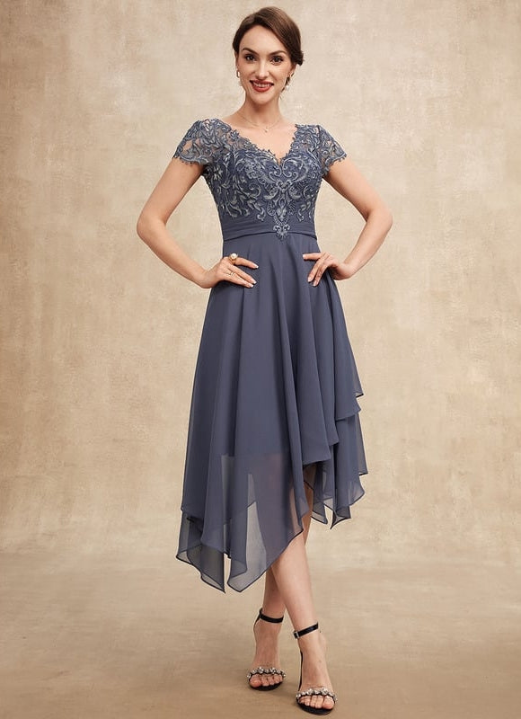 Robe Chic Rose Aérienne - gallery 1