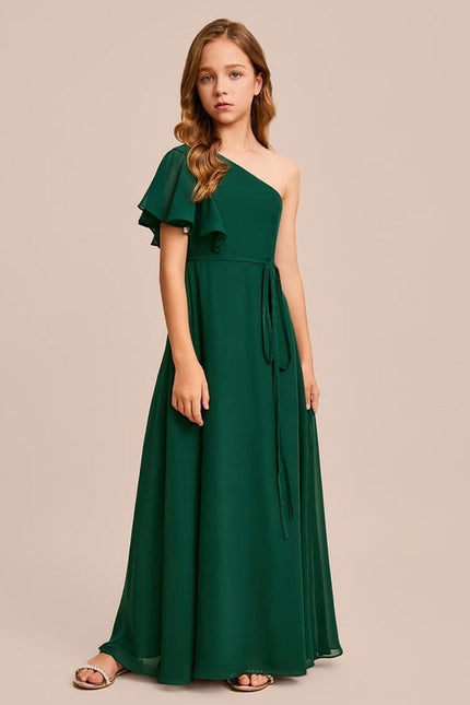 Robe Chic Vert Doux Flottant