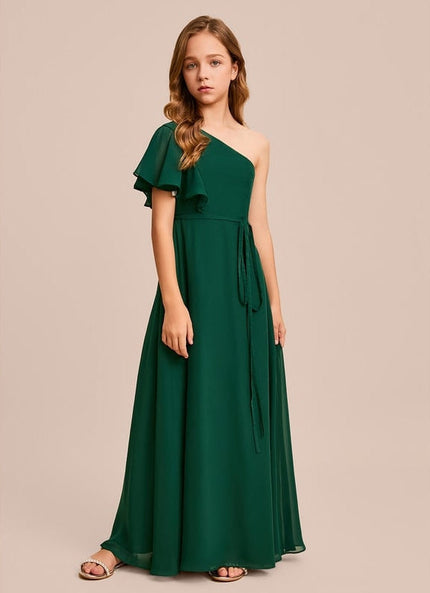 Robe Chic Vert Doux Flottant