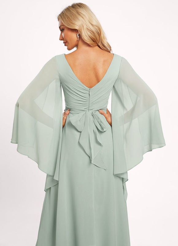 Robe Chic Fluide Bleu Nuit - gallery 2