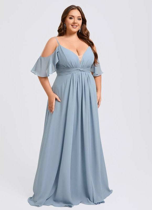 Robe Chic Fluide Ciel - gallery 7