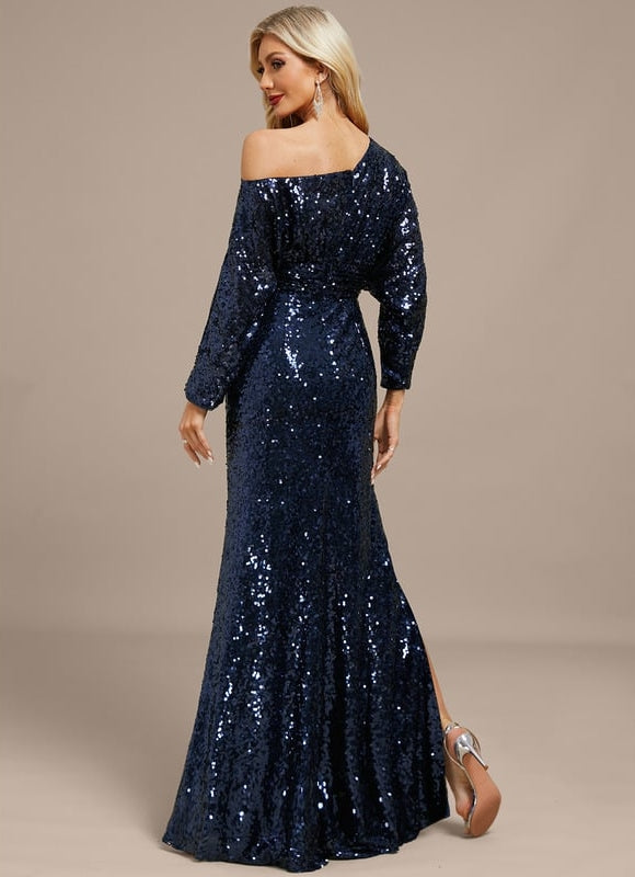 Robe Longue Fourreau Chic Pour Mariage - gallery 6