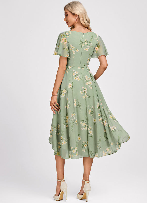 Robe Chic Fluide Bleu Nuit - gallery 5
