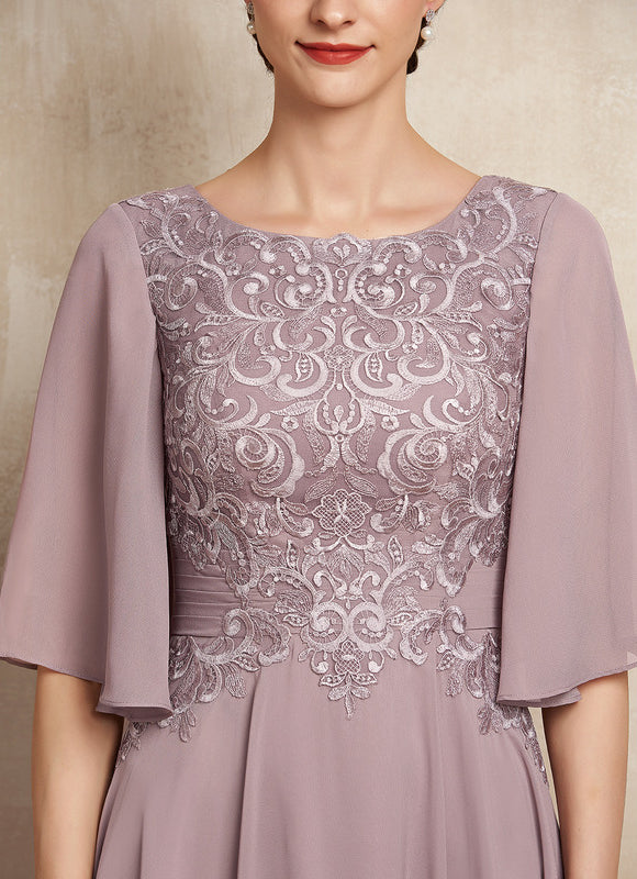 Robe Chic Flottante Mauve - gallery 7