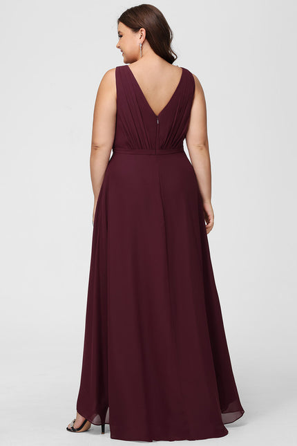 Robe Chic Mousseline Asymétrique - gallery 7