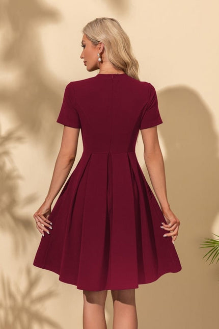 Robe Chic Navy Courte - gallery 5