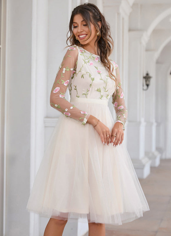 Robe Chic Fleur De Tulle - gallery 6