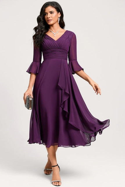 Robe Chic À Volants Florale - gallery 7