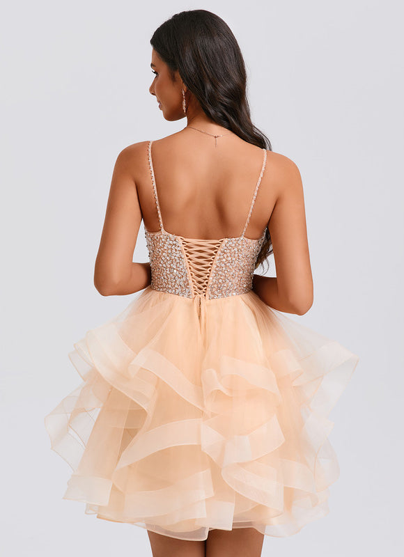 Robe Chic Tulle Pailletée - gallery 4