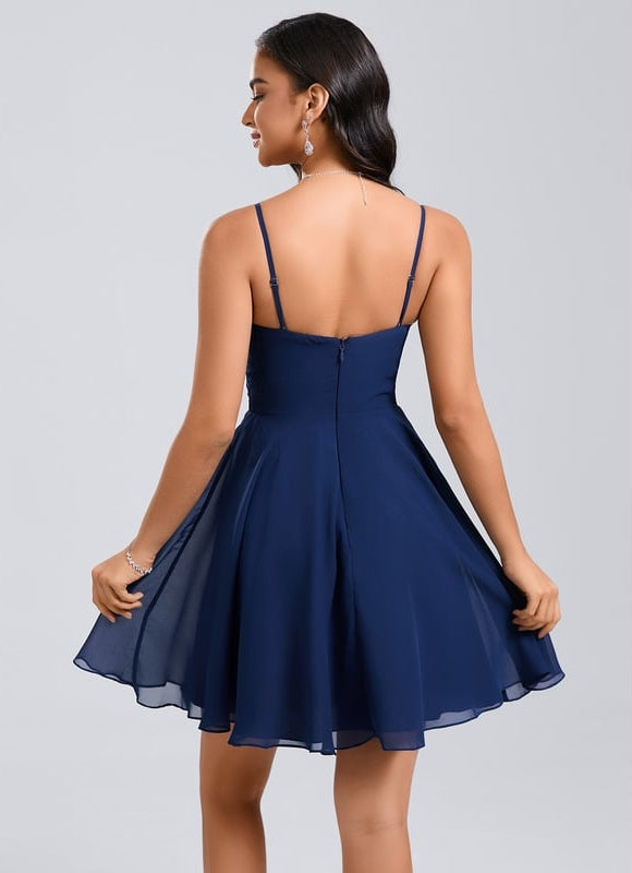 Robe Chic Courte Marine - gallery 7