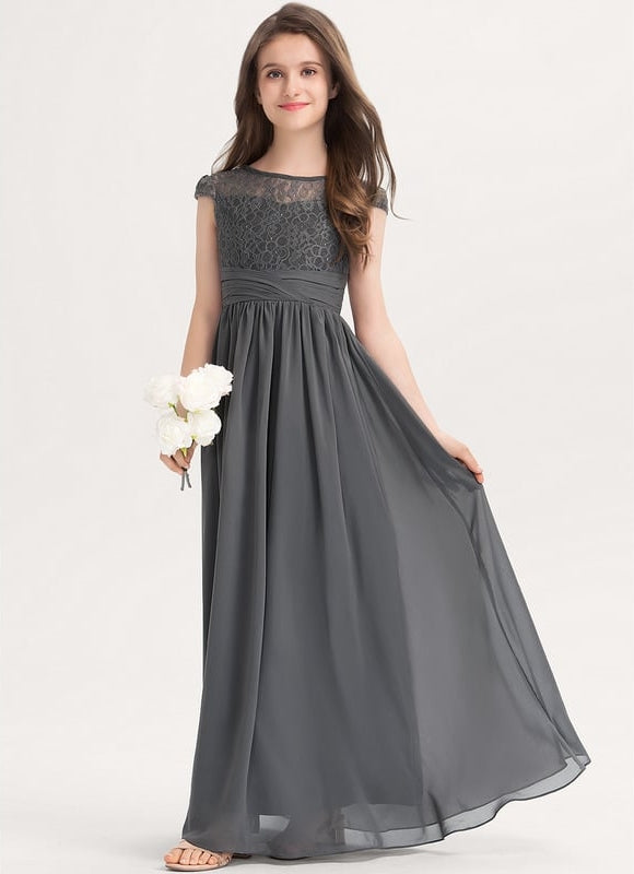 Robe Chic Gris Éthéré