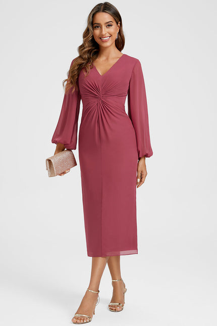 Robe De Cocktail Pour Mariage Chic Longue - gallery 1