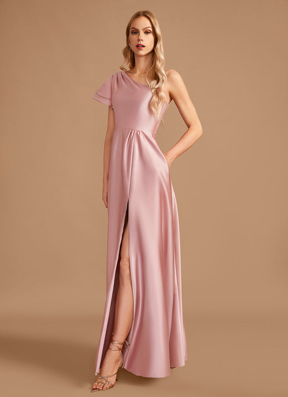 Robe Chic Satinée Moderne - gallery 2