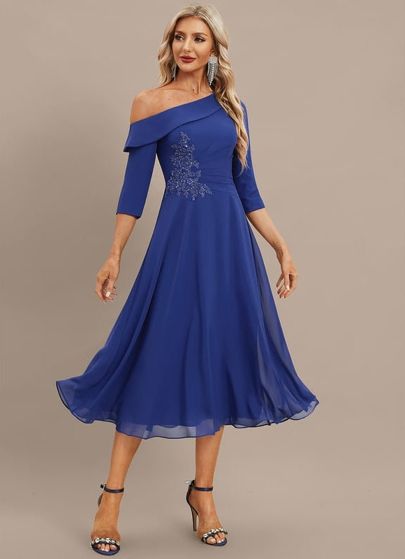 Robe Chic Chic Asymétrique Éclat