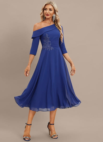 Robe Chic Chic Asymétrique Éclat