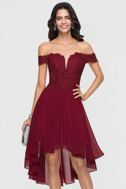 Robe Chic Élégance Rubis Aérienne