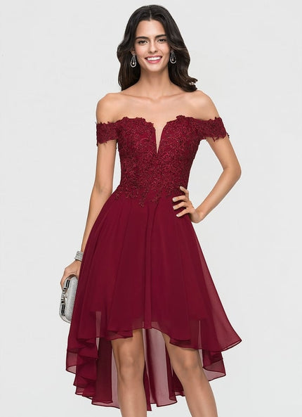 Robe Chic Élégance Rubis Aérienne