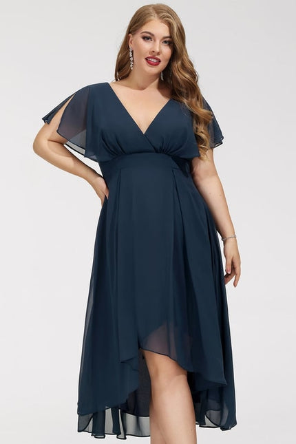 Robe Chic Asymétrique Vaporeuse - gallery 7