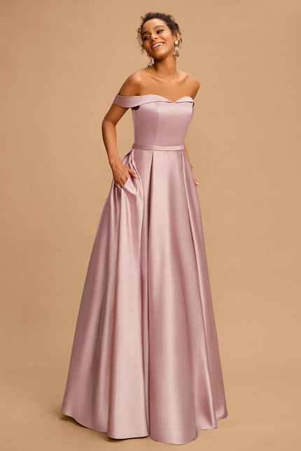 Robe Chic Satinée Émotion - gallery 1