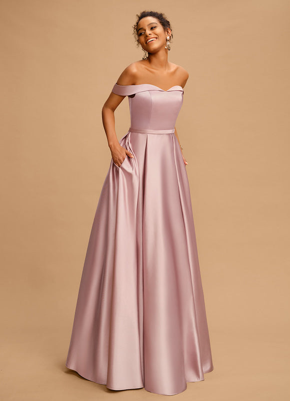 Robe Chic Satinée Émotion - gallery 1