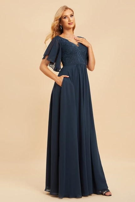 Robe Chic Élégance Rosée - gallery 2