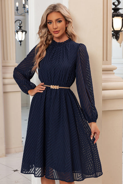Robe Chic Nuit Texturée - gallery 5