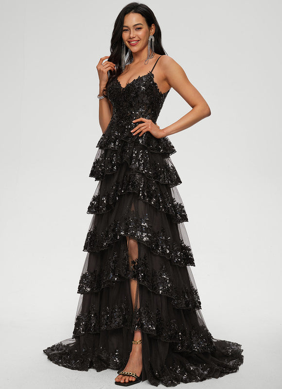 Robe Chic Étoilée Noir - gallery 3