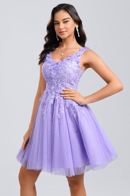 Robe Chic Tulle Lavande - gallery 2