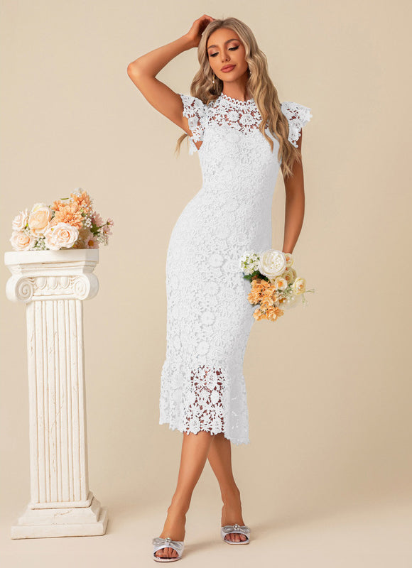 Robe Chic Midi Azur - gallery 9