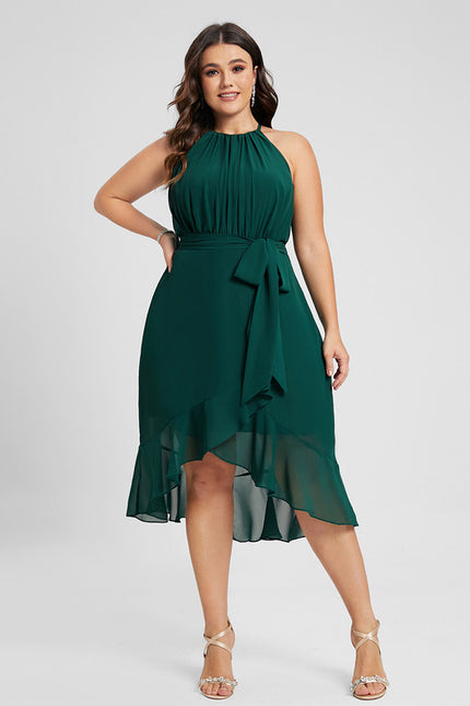 Robe Chic Ondée Émeraude - gallery 9