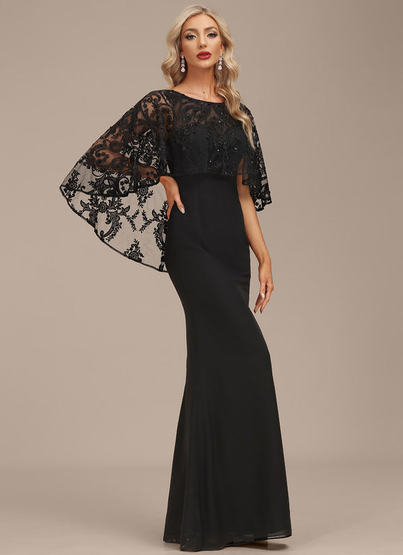 Robe Chic Élégance Charbon - gallery 2