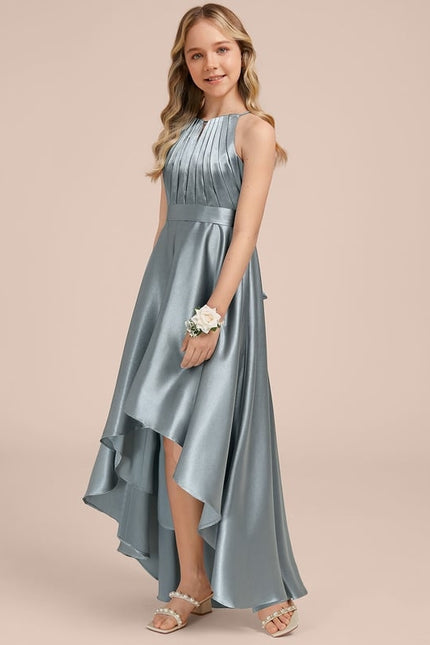 Robe Chic Émeraude Satinée - gallery 4