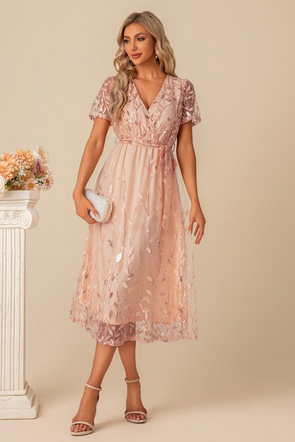 Robe Chic Cocktail Pailletée