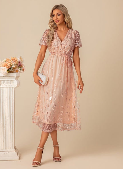 Robe Chic Cocktail Pailletée