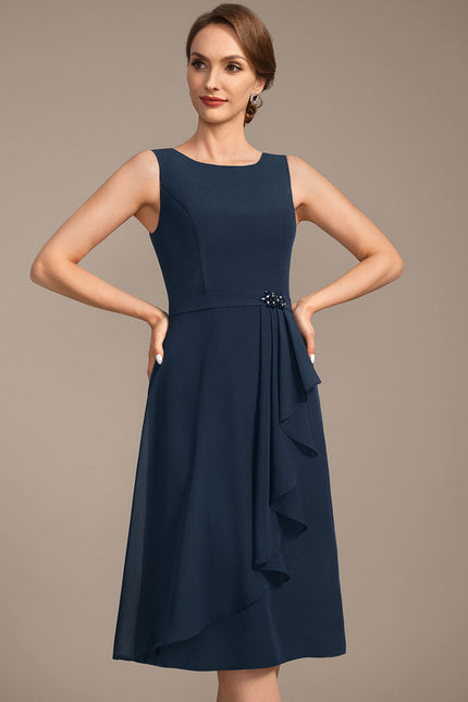 Robe Chic Bleu Élégant - gallery 6