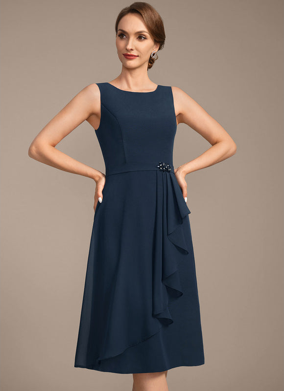 Robe Chic Bleu Élégant - gallery 6