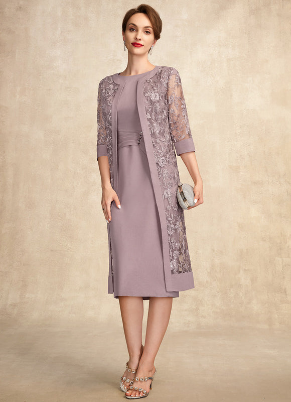 Robe Chic Élégance Lilas - gallery 6