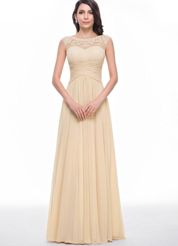 Robe Chic Jaune Pastel Élégante - gallery 4