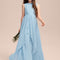 Robe Chic Mousseline Prune